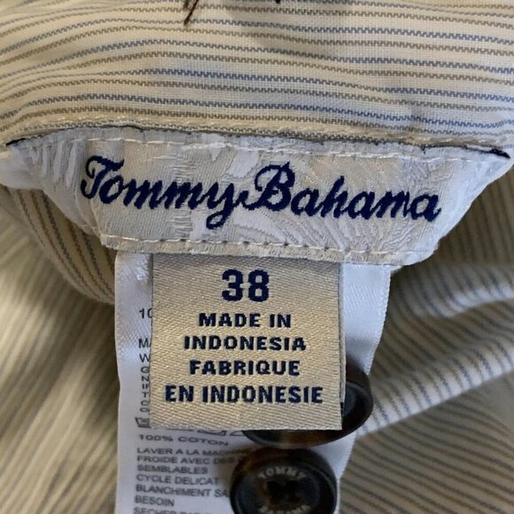 Tommy Bahama Men's Make It a Double Plaid & Striped Reversible Shorts Size 38 - Picture 9 of 15